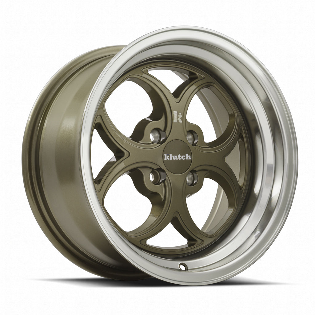 MRR SL2 Bronze Machined Lip 15x8.5 +17 4x100mm 73.1mm - Wheelwiz