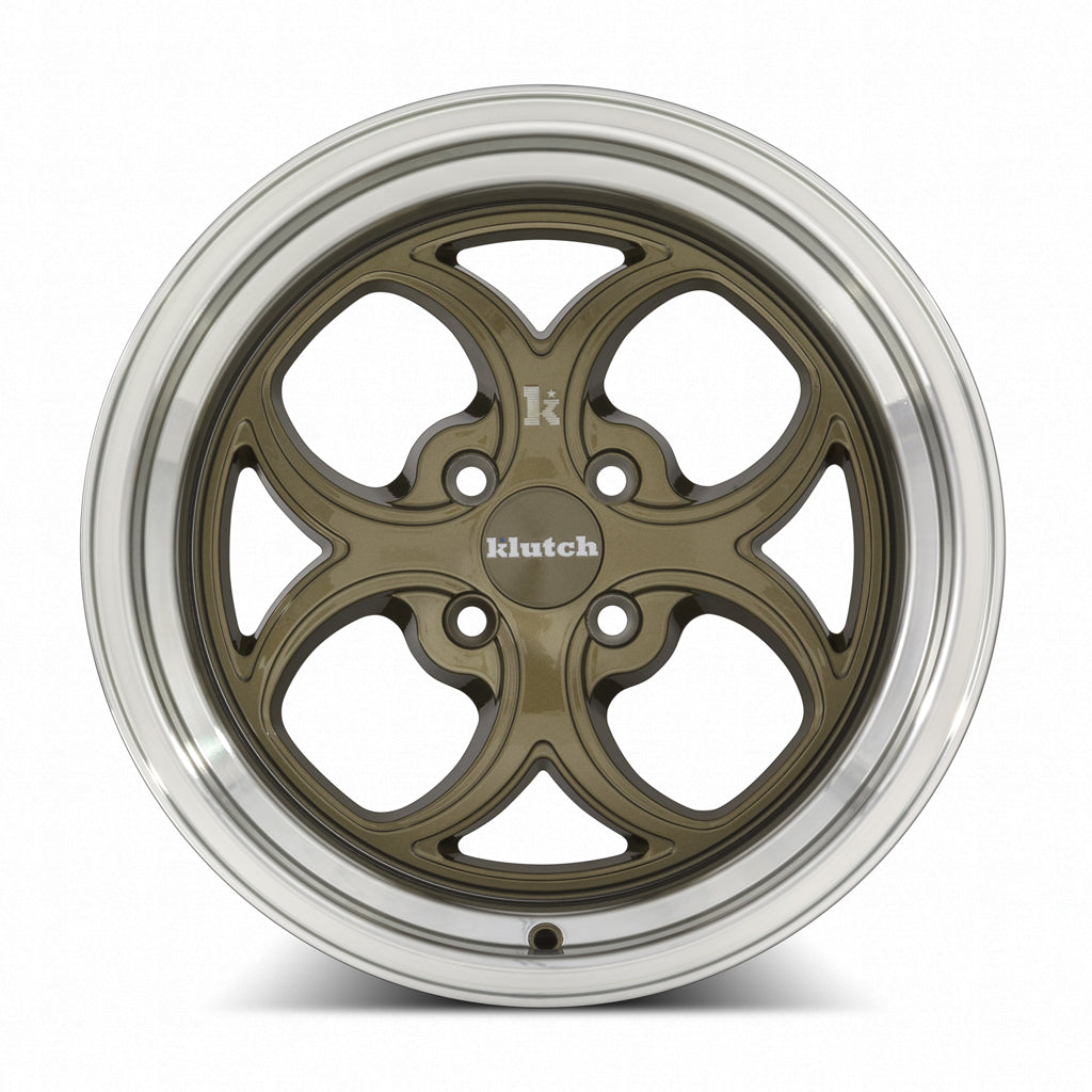 MRR SL2 Bronze Machined Lip 15x8.5 +17 4x100mm 73.1mm - Wheelwiz