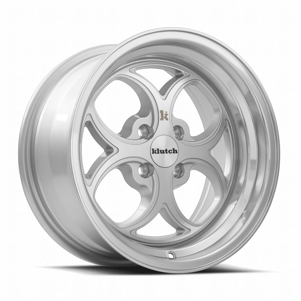 MRR SL2 Silver Machined Face 16x8 +15 4x100mm 73.1mm