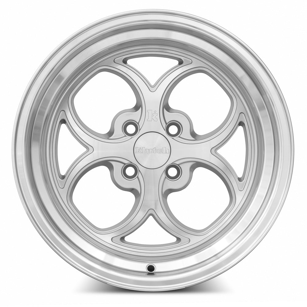 MRR SL2 Silver Machined Face 16x8 +15 4x100mm 73.1mm