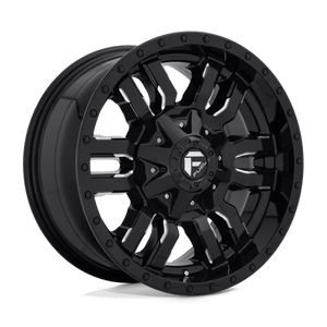 Fuel Offroad D595 SLEDGE Gloss Black Milled 18x9 +20 8x170mm 125.1mm - WheelWiz