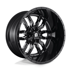 Fuel Offroad D595 SLEDGE Gloss Black Milled 24x14 -75 8x170mm 125.1mm - WheelWiz