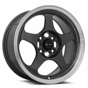Vors SP1 Hyper Black Machine Lip 15x7 +35 4x100mm 73.1mm - Wheelwiz