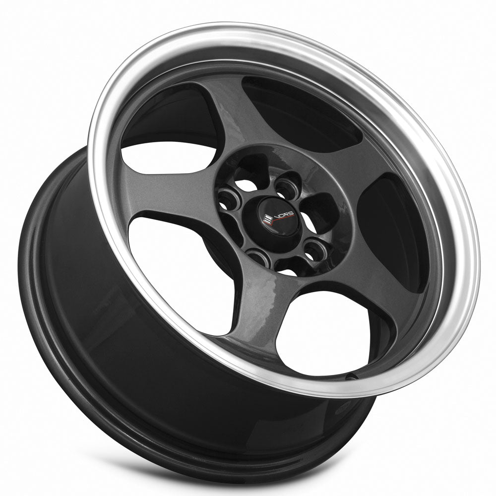 Vors SP1 Hyper Black Machine Lip 15x7 +35 4x98mm 73.1mm - Wheelwiz