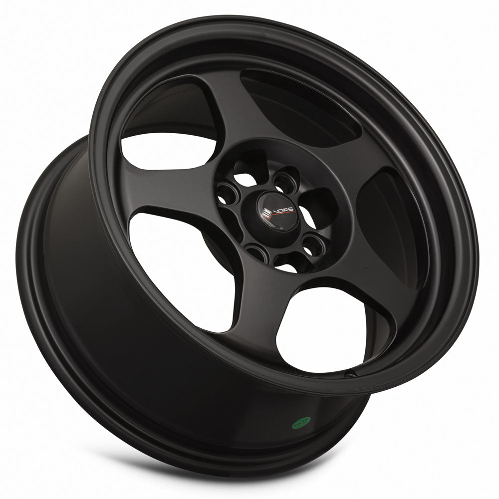 Vors SP1 Matte Black 15x7 +35 4x100mm 73.1mm - Wheelwiz