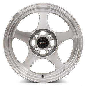 Vors SP1 Silver Machined Face 15x7 +35 4x98mm 73.1mm - Wheelwiz