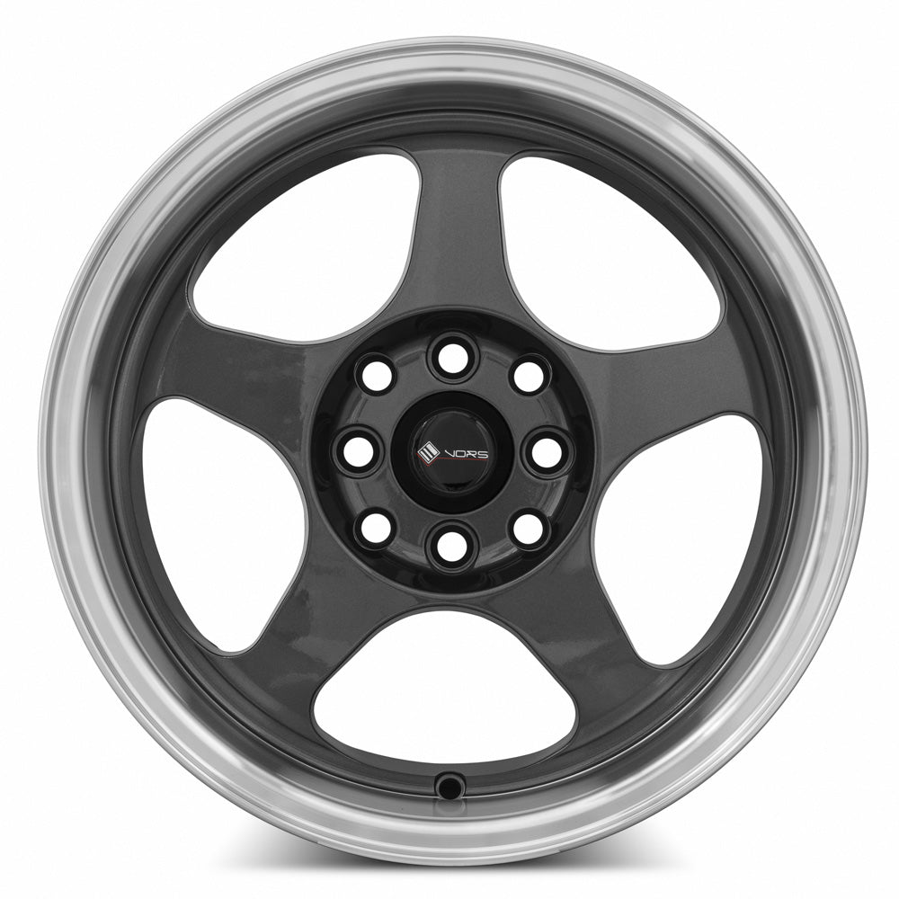 Vors SP1 Hyper Black Machine Lip 16x8 +20 4x100|4x114.3mm 73.1mm - Wheelwiz