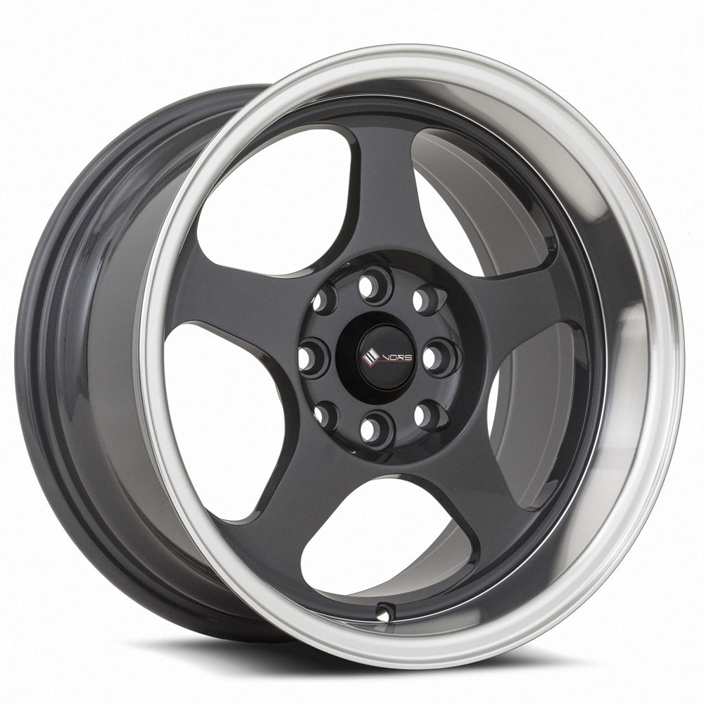Vors SP1 Hyper Black Machine Lip 16x8 +20 4x100|4x114.3mm 73.1mm - Wheelwiz