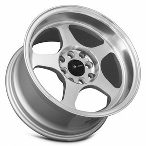 Vors SP1 Silver Machine Face Lip 15x8 +20 4x108mm 73.1mm