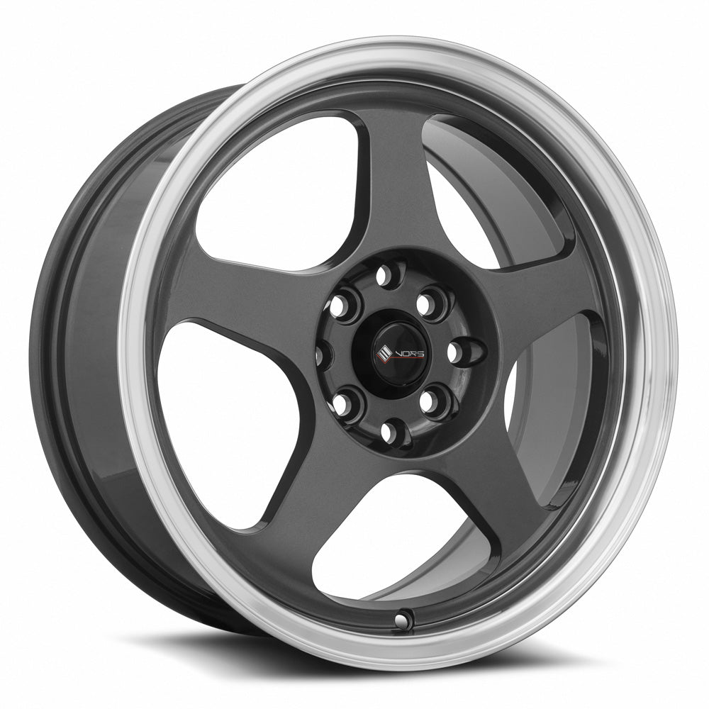 Vors SP1 Hyper Black Machine Lip 16x7 +38 4x100|4x114.3mm 73.1mm - Wheelwiz