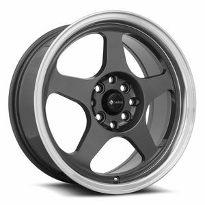 Vors SP1 Hyper Black Machine Lip 16x7 +38 4x98mm 73.1mm - Wheelwiz
