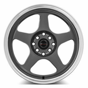 Vors SP1 Hyper Black Machine Lip 16x7 +38 4x108mm 73.1mm - Wheelwiz