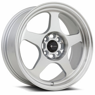 Vors SP1 Silver Machined Face 16x7 +38 4x100|4x114.3mm 73.1mm