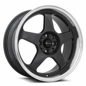 Vors SP1 Hyper Black Machine Lip 17x8 +30 4x108mm 73.1mm