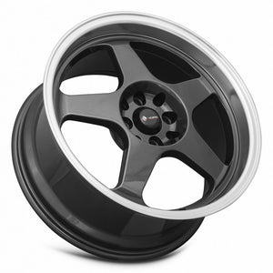 Vors SP1 Hyper Black Machine Lip 17x8 +30 4x100|4x114.3mm 73.1mm