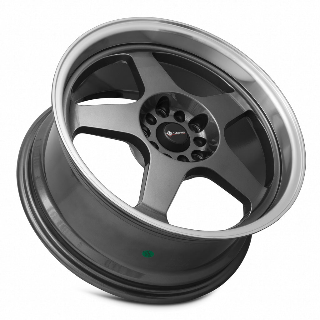 Vors SP1 Hyper Black Machine Lip 17x8 +35 5x115mm 73.1mm - Wheelwiz