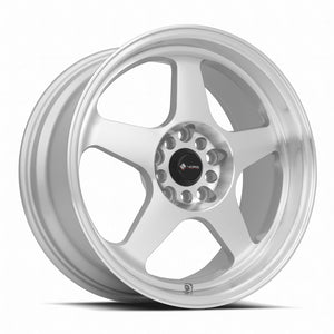 Vors SP1 Silver Machined Face 17x8 +30 4x98mm 73.1mm - Wheelwiz