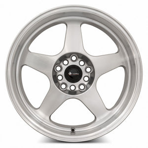 Vors SP1 Silver Machine Face Lip 17x9 +30 5x110mm 73.1mm