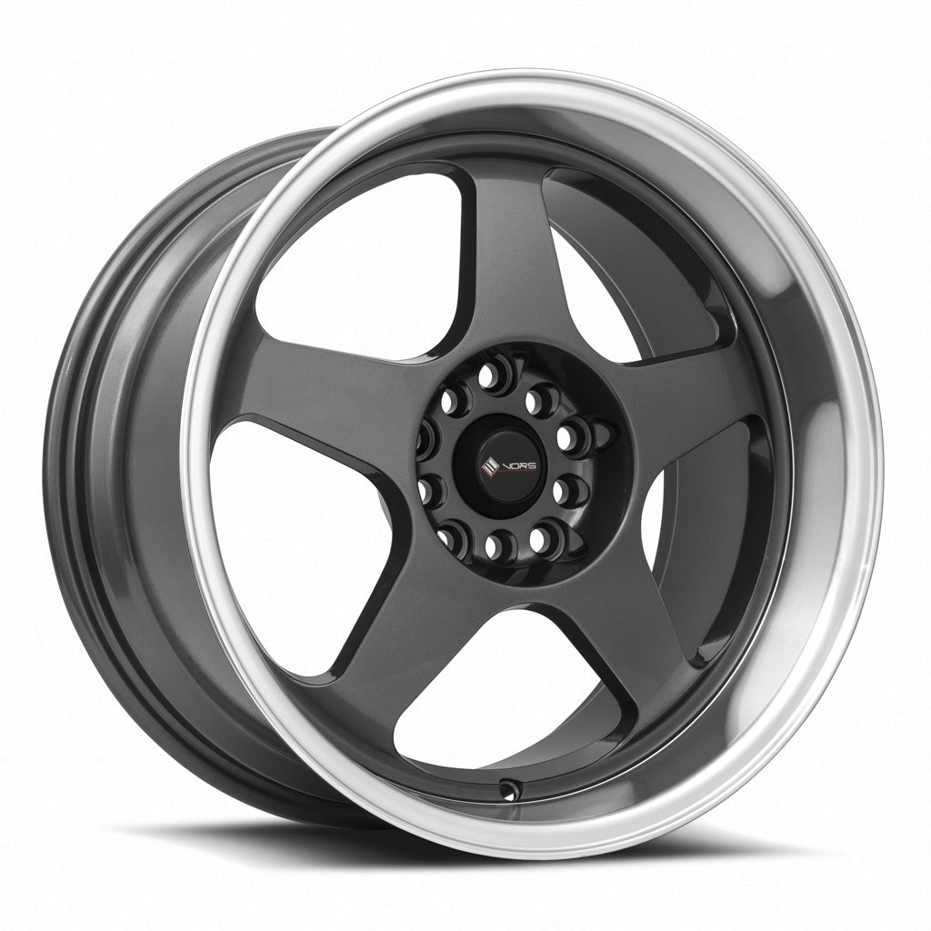 Vors SP1 Hyper Black Machine Lip 17x9 +30 5x115mm 73.1mm - Wheelwiz
