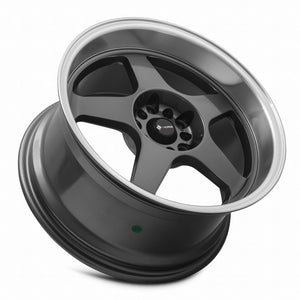 Vors SP1 Hyper Black Machine Lip 17x9 +30 5x115mm 73.1mm - Wheelwiz