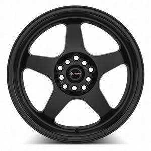 Vors SP1 Matte Black 17x9 +30 5x115mm 73.1mm - Wheelwiz