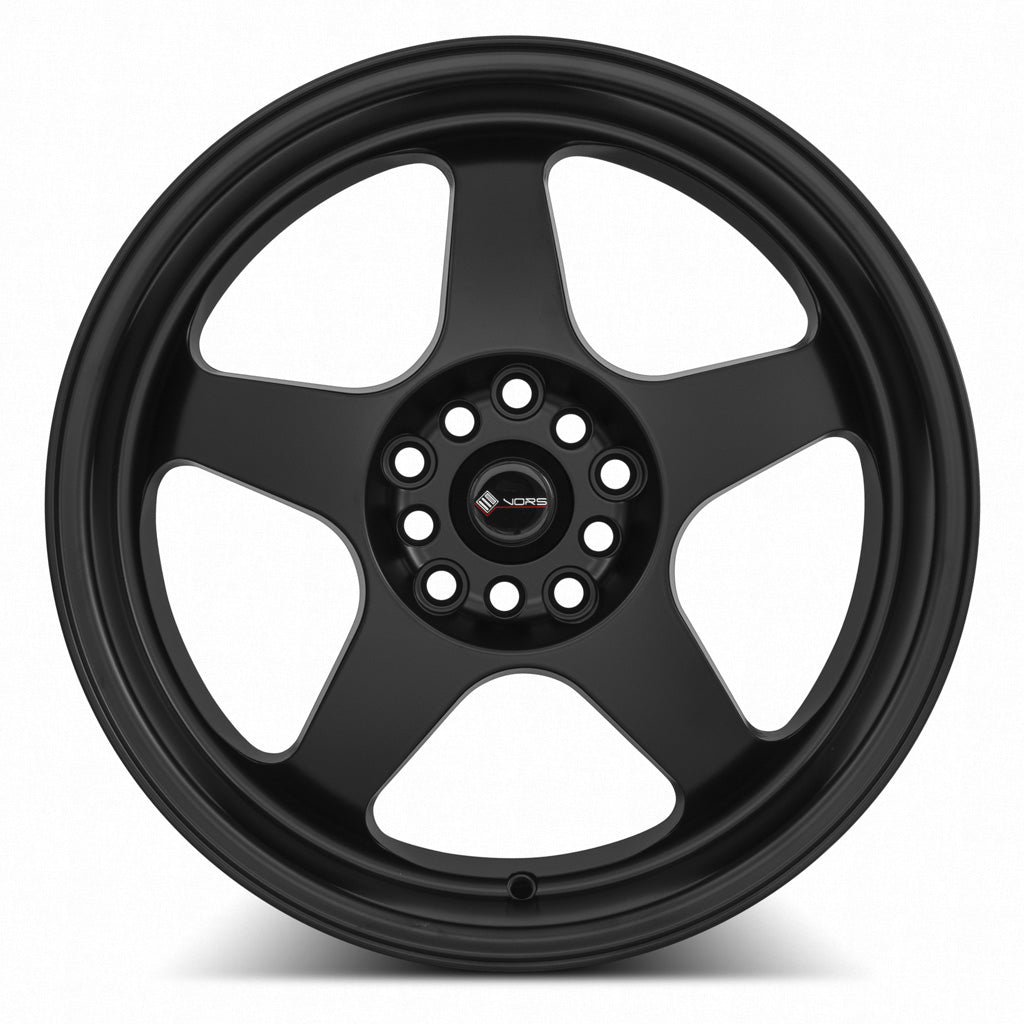 Vors SP1 Matte Black 17x9 +30 5x108mm 73.1mm - Wheelwiz