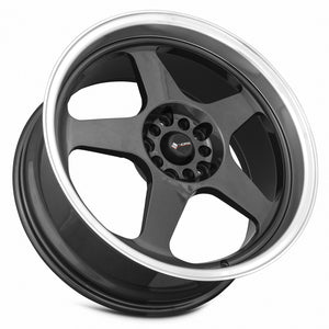 Vors SP1 Hyper Black Machine Lip 18x8 +35 5x108mm 73.1mm - Wheelwiz