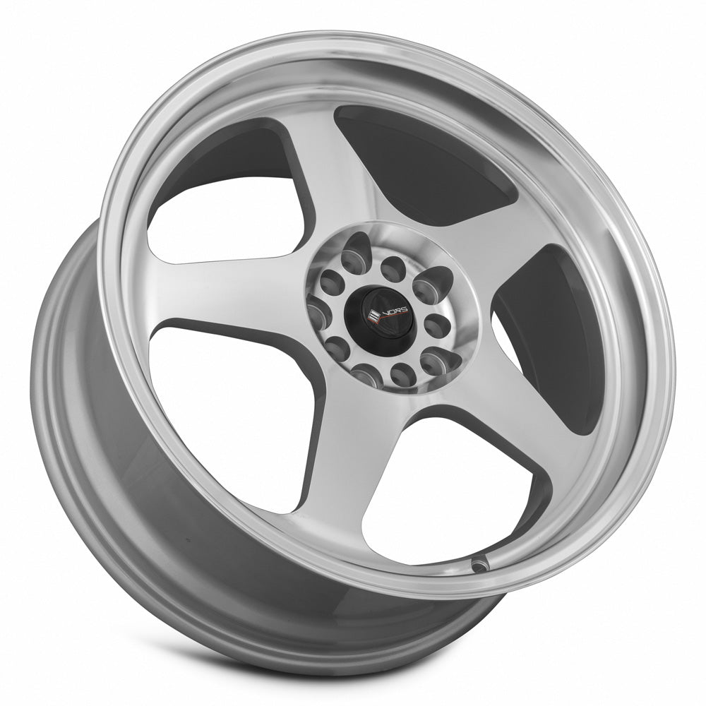 Vors SP1 Silver Machined Face 18x8 +35 5x105mm 73.1mm - Wheelwiz
