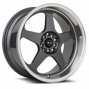 Vors SP1 Hyper Black Machine Lip 18x9 +35 5x120mm 73.1mm - Wheelwiz