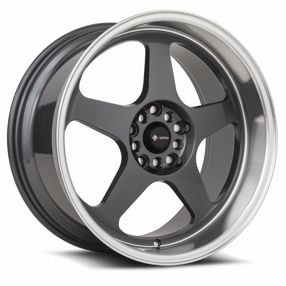 Vors SP1 Hyper Black Machine Lip 18x9 +35 5x110mm 73.1mm - Wheelwiz