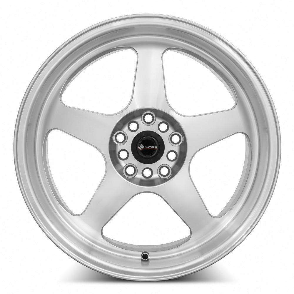 Vors SP1 Silver Machined Face 18x9 +35 5x120mm 73.1mm - Wheelwiz