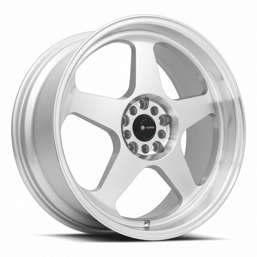 Vors SP1 Silver Machined Face 19x8.5 +35 5x105mm 73.1mm - Wheelwiz