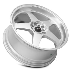 Vors SP1 Silver Machined Face 19x8.5 +35 5x105mm 73.1mm - Wheelwiz