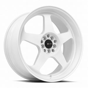 Vors SP1 All White 19x8.5 +35 5x108mm 73.1mm - Wheelwiz