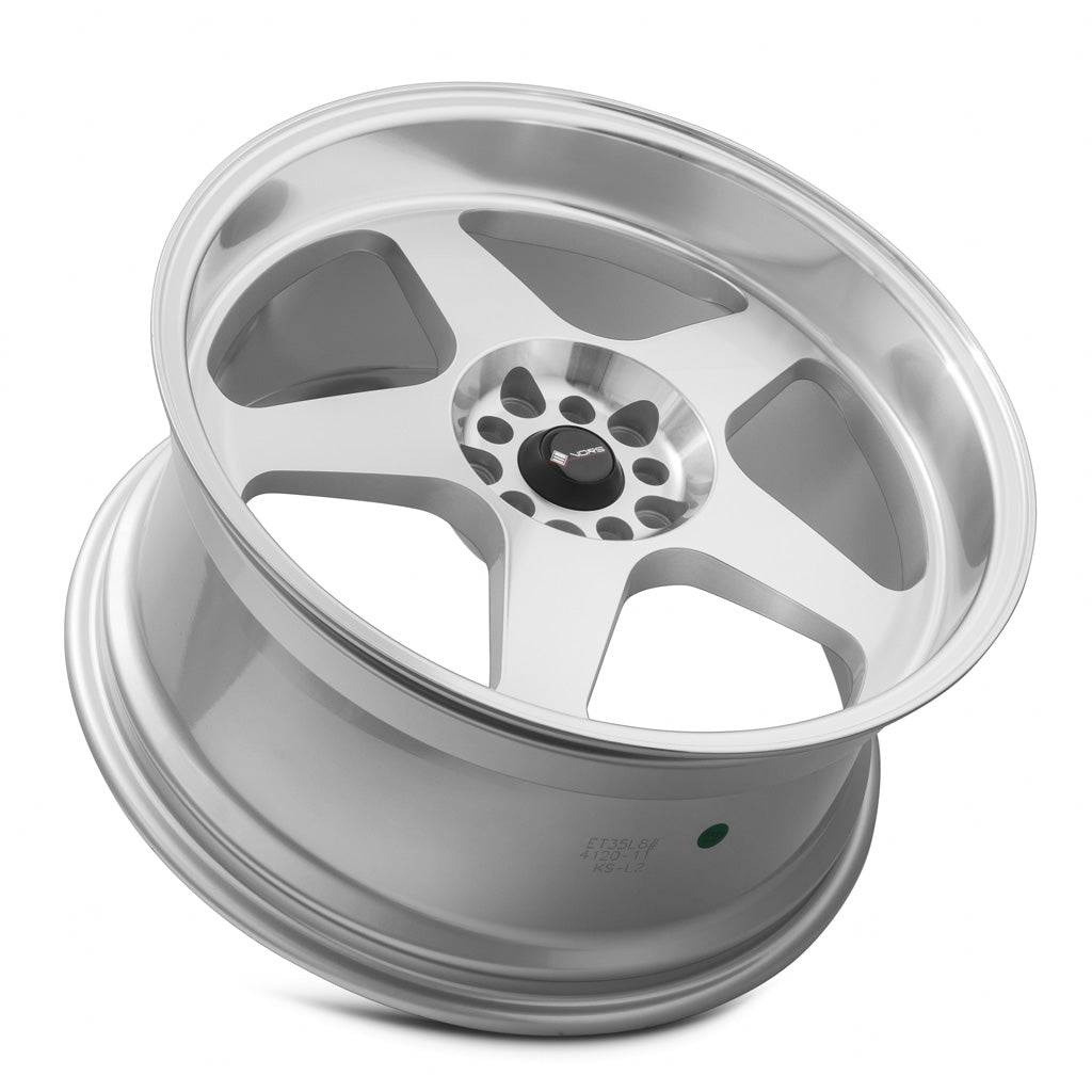 Vors SP1 Silver Machined Face 19x9.5 +35 5x100|5x114.3mm 73.1mm - Wheelwiz