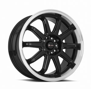 Vors SP2 Gloss Black 17x8 +35 5x100mm 73.1mm - Wheelwiz
