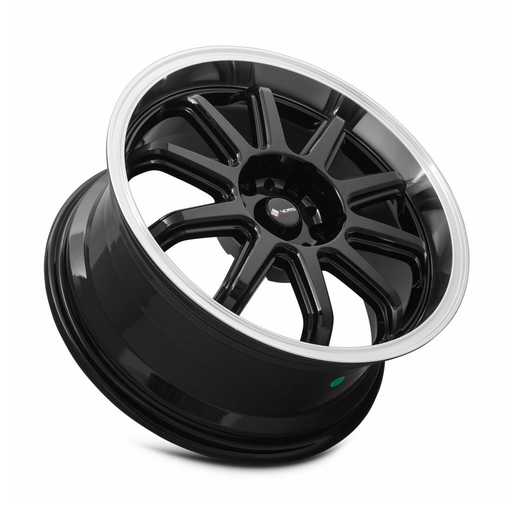 Vors SP2 Gloss Black 17x8 +35 4x100mm 73.1mm - Wheelwiz
