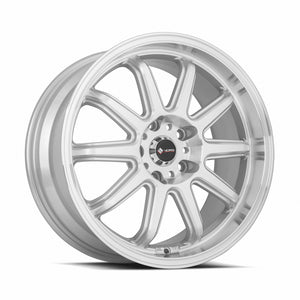 Vors SP2 Silver Machined Face 17x8 +35 5x100mm 73.1mm - Wheelwiz