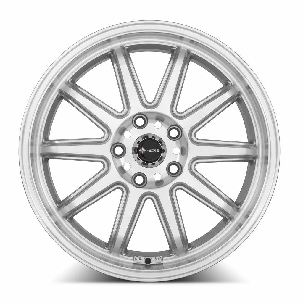 Vors SP2 Silver Machined Face 17x8 +35 5x114.3mm 73.1mm - Wheelwiz