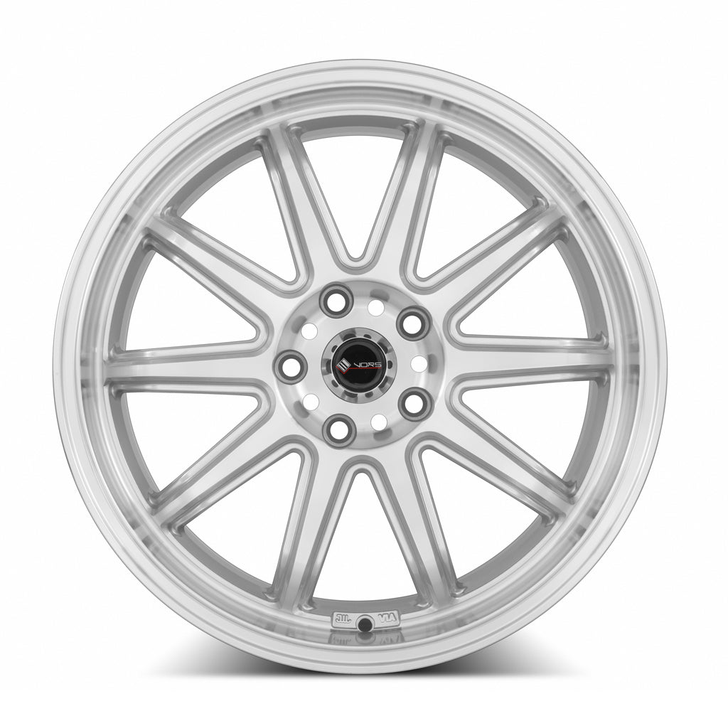 Vors SP2 Silver Machined Face 18x8.5 +35 5x114.3mm 73.1mm - Wheelwiz