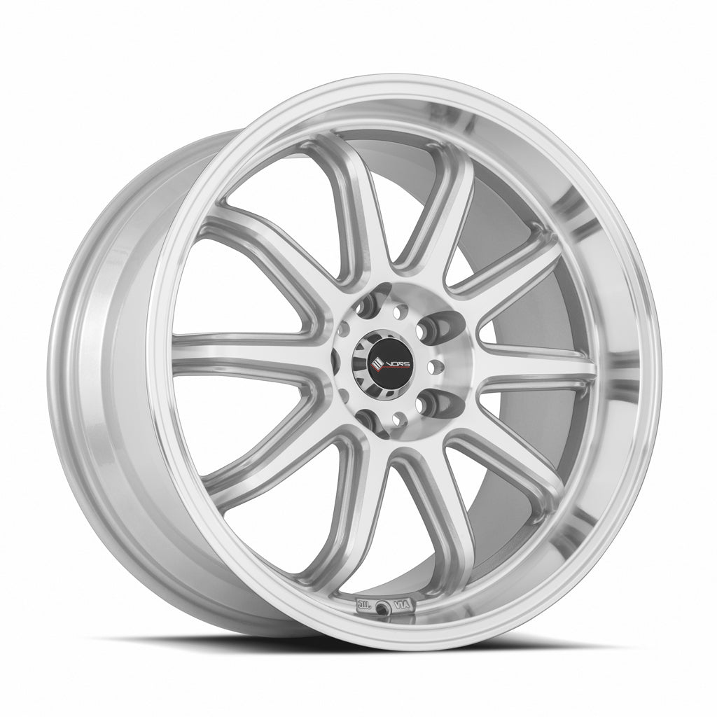 Vors SP2 Silver Machined Face 18x9.5 +35 5x112mm 73.1mm - Wheelwiz