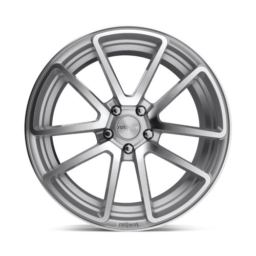 Rotiform R120 SPF Gloss Silver Machined 18x8.5 +45 5x114.3mm 72.6mm - Wheelwiz