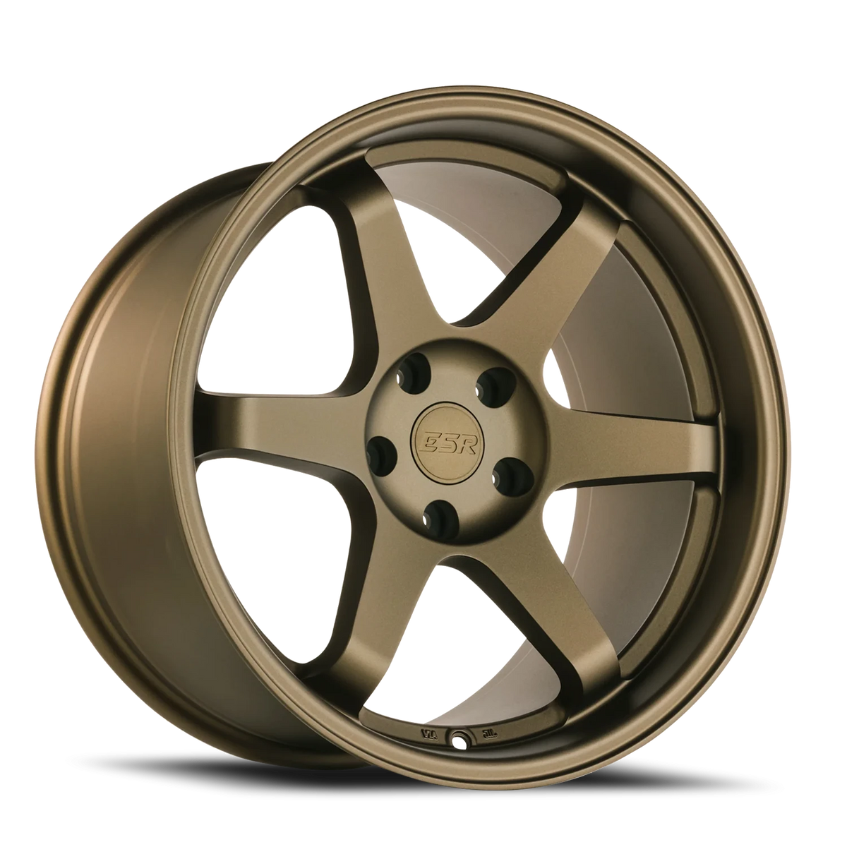 ESR Wheels SR Series SR07 Matte Bronze 18x10.5 +22 5x105mm 73.1mm - Wheelwiz