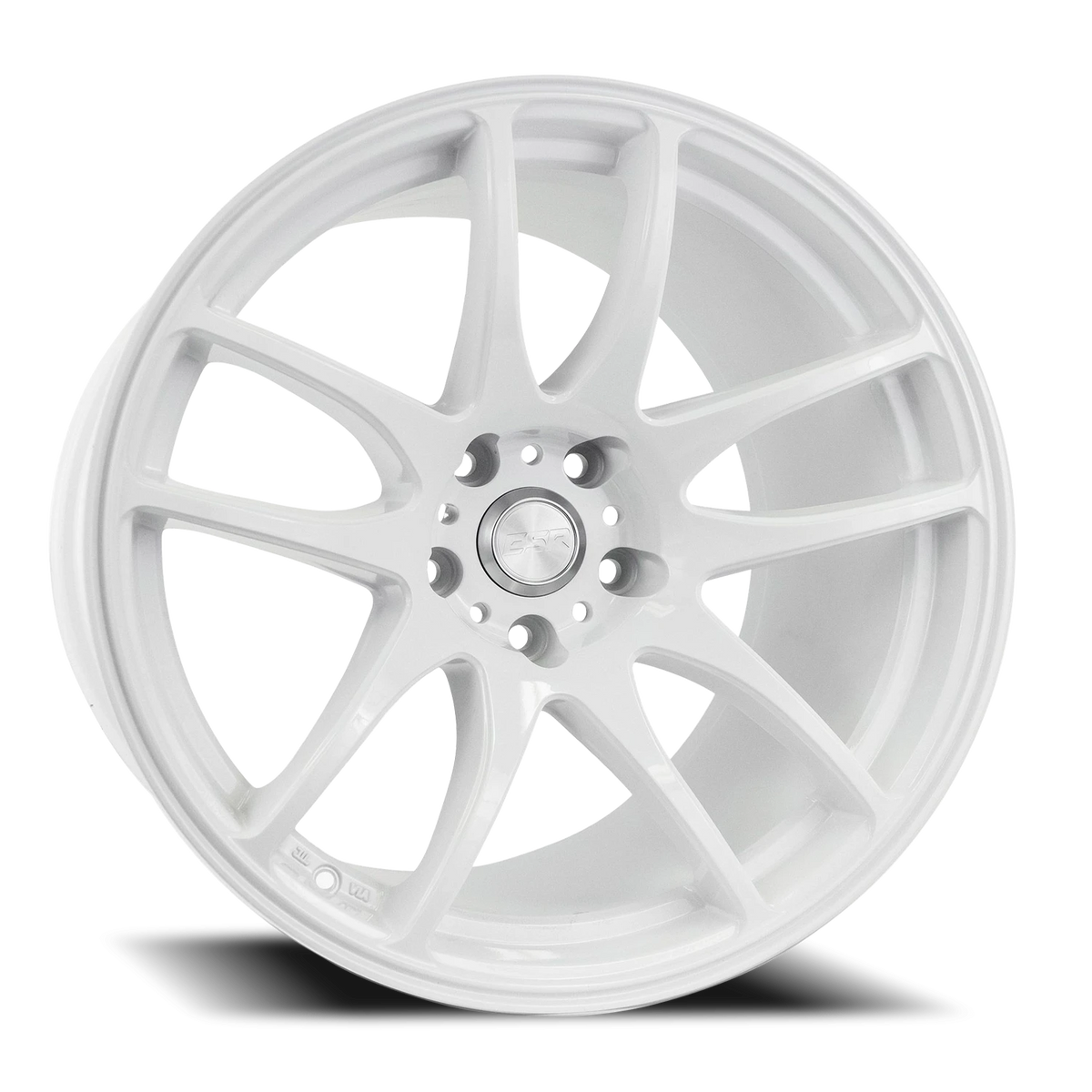ESR Wheels SR Series SR08 Gloss White 19x10.5 +15 5x112mm 0mm - Wheelwiz