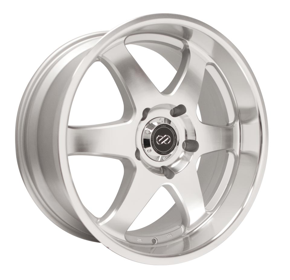 Enkei ST6 Silver Mach 17x8 +10 6x139.7mm 108.5mm - WheelWiz