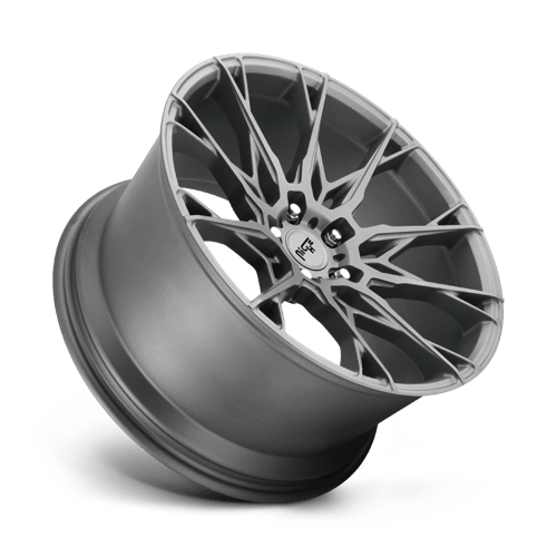 Niche M182 STACCATO Matte Anthracite 20x10.5 +27 5x112mm 66.6mm - Wheelwiz