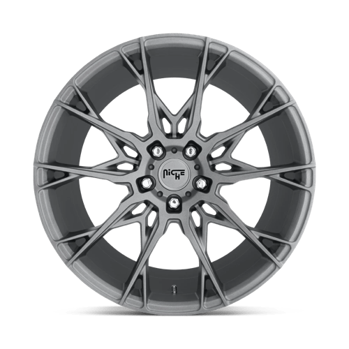 Niche M182 STACCATO Matte Anthracite 18x8.5 +35 5x112mm 66.6mm - WheelWiz