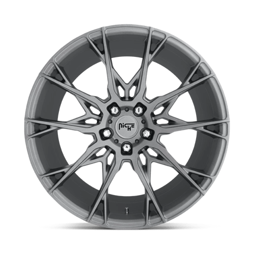 Niche M182 STACCATO Matte Anthracite 22x10.5 +40 5x114.3mm 72.6mm - Wheelwiz