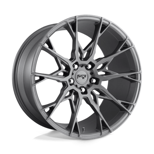 Niche M182 STACCATO Matte Anthracite 22x10.5 +40 5x114.3mm 72.6mm - Wheelwiz