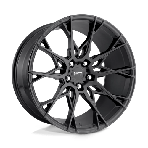 Niche M183 STACCATO Matte Black 20x10 +40 5x112mm 66.6mm - WheelWiz